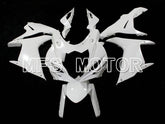 Suzuki GSXR600 GSXR750 2011-2024 K11 Injection ABS Unpainted Fairing - Factory Style - White - MFS6286